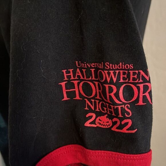 Michael Meyers Halloween Universal Studios Halloween Horror Black Graphic Shirt - Picture 7 of 8